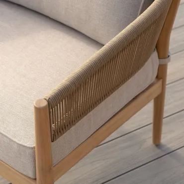Porto Rope Weave Lounge Chair