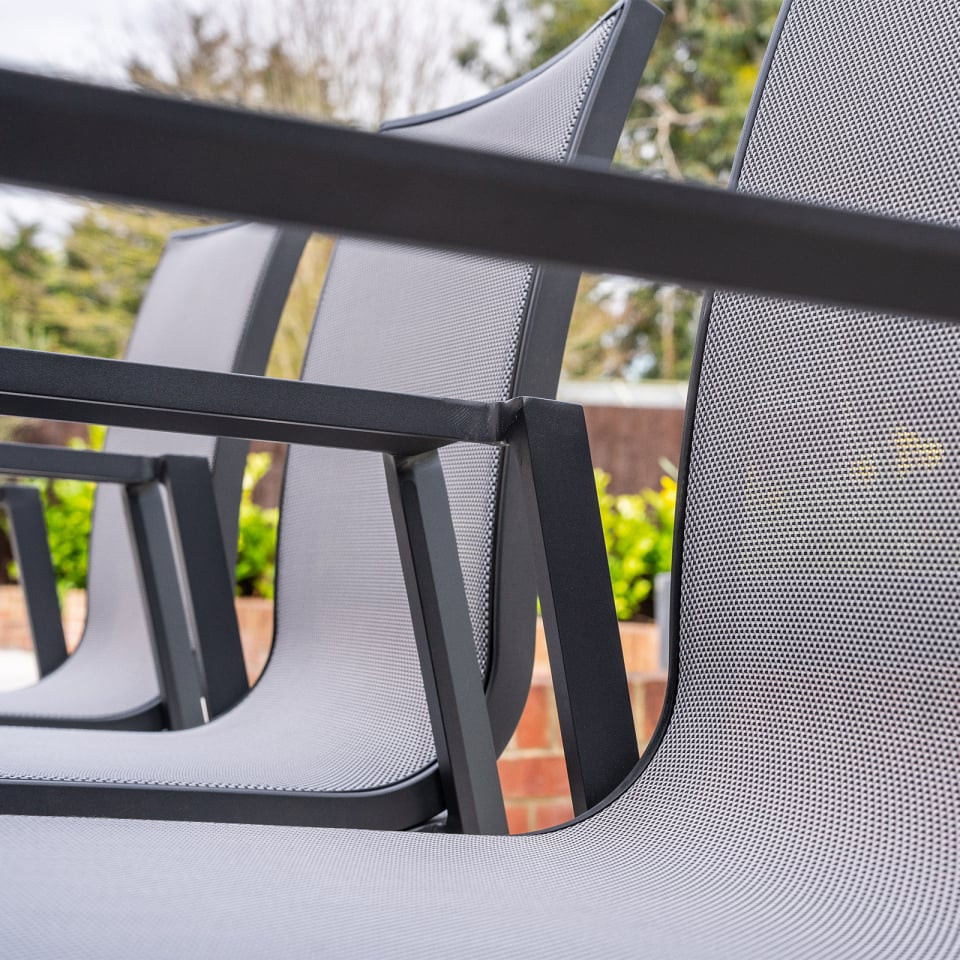 Paloma 8 Seat Aluminium Dining Set
