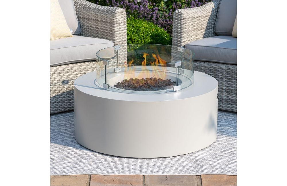 Gas Fire Pit Round Coffee Table, Outdoor Gas Fire Pit Coffee Table Uk