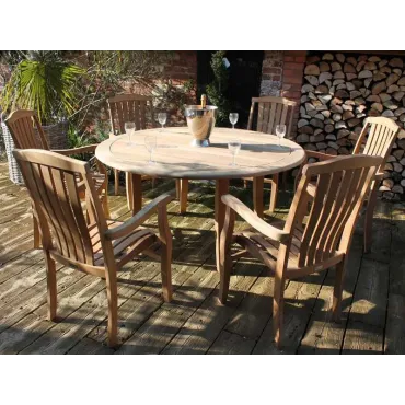 Westminster FSC Certified 6 Chair Dining Set