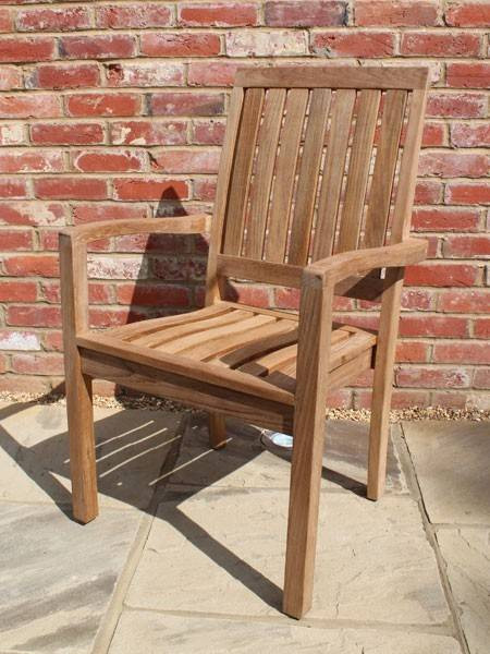 Winchester Stacking Armchair Teak