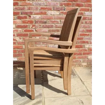 Winchester Stacking Armchair Teak