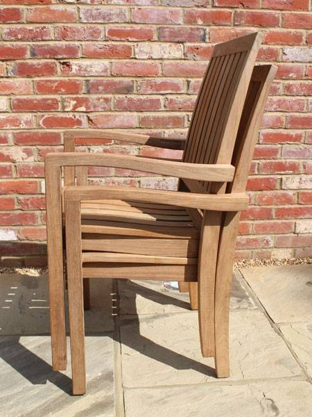 Winchester Stacking Armchair Teak