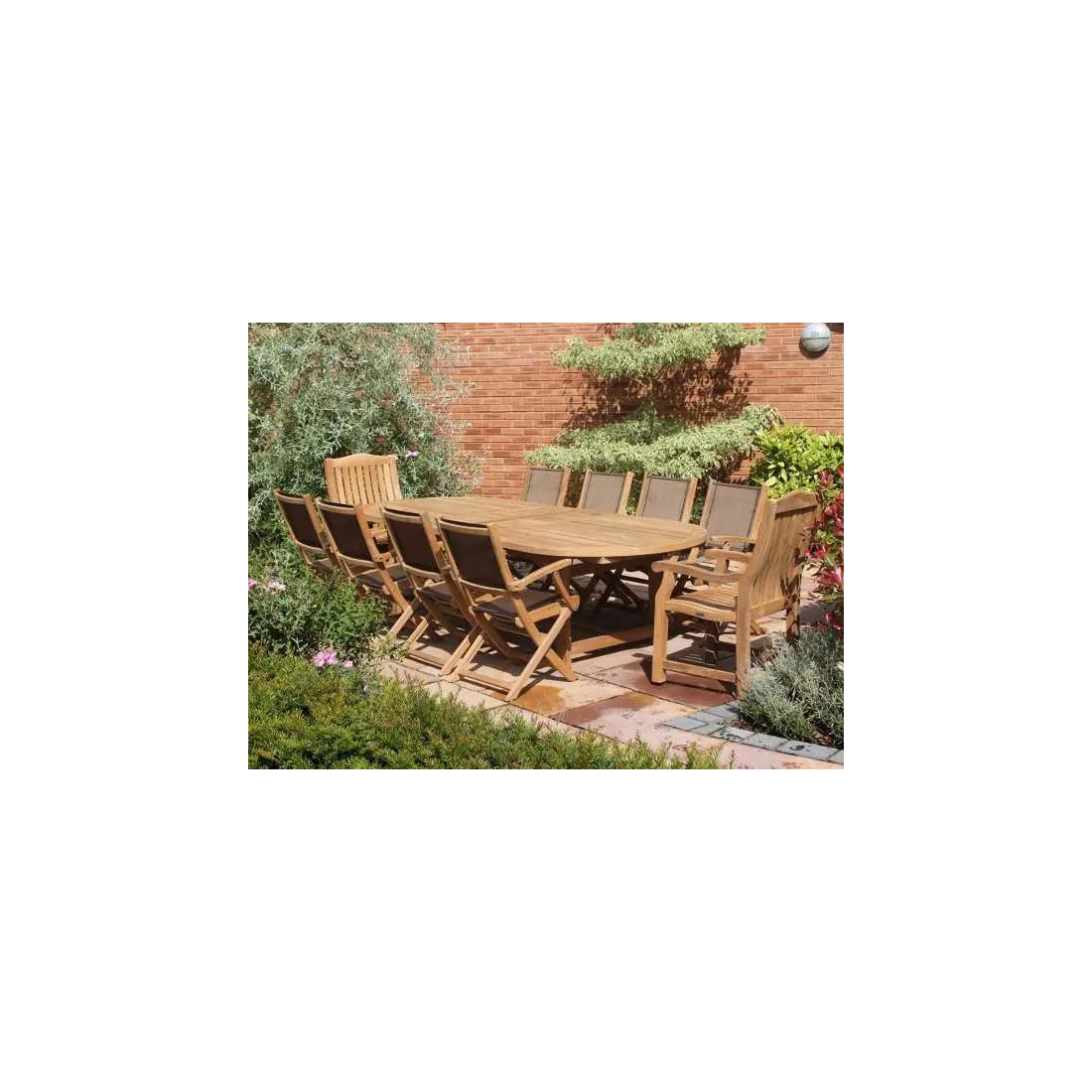 Chunky 3m Oval Table & TNT Chair Set Chunky 3m Oval Table & TNT Chair Set
