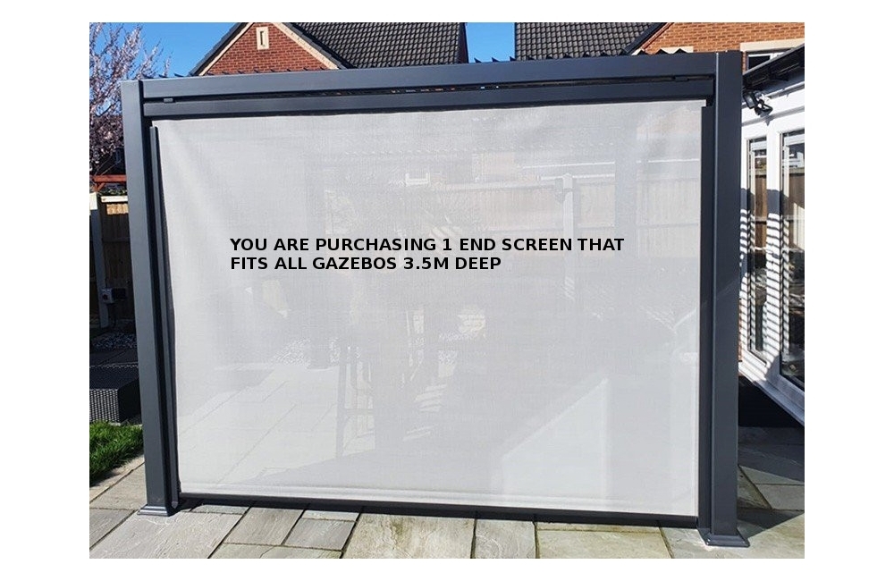 Maranza Gazebo 3 Screens package 3.5m - 3.6m