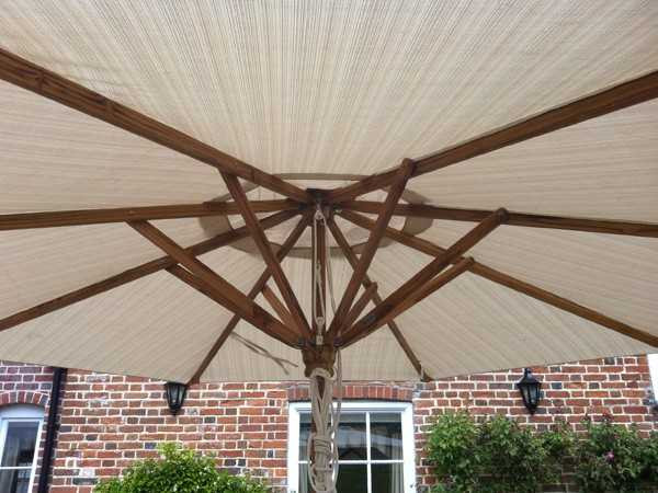Parasol canopy - 400cm diameter 8 pockets