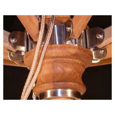 Diamond Teak Parasol 2.5m Diameter