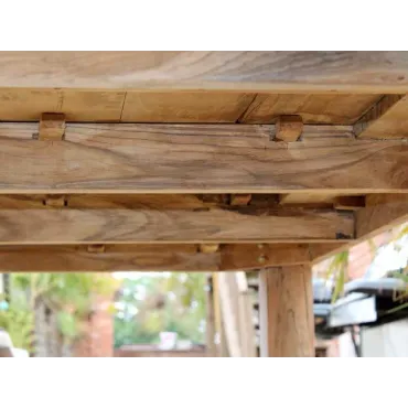 York Reclaimed Teak Dining Table 2.4M York Reclaimed Teak Dining Table 2.4M