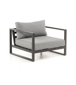 alessandria aluminium armchair