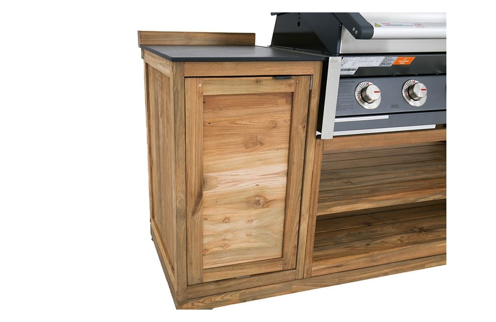 Outdoor Kitchens Bari BBQ Cabinet Unit Trolley On Wheels