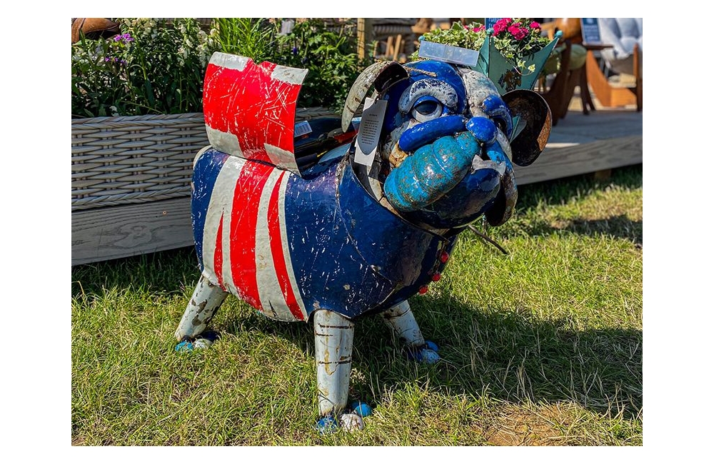 Garden Sculptures Winston The Bull Dog