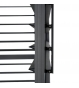 Aluminium Pergolas Titan 1m Aluminium Side Wall With Adjustable Louvres for 3m Titan Pergola
