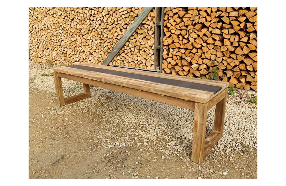 Outdoor Kitchens Nero 1.8m Bench | Bari range