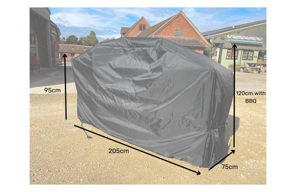 Outdoor Kitchens BBQ Trolley Weather Cover