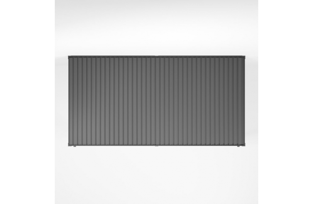 Aluminium Pergolas Titan 3.0m x 6.0m Aluminium Pergola Wall Mounted