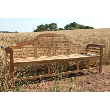 Lutyens 2.4m Bench - Teak Certified