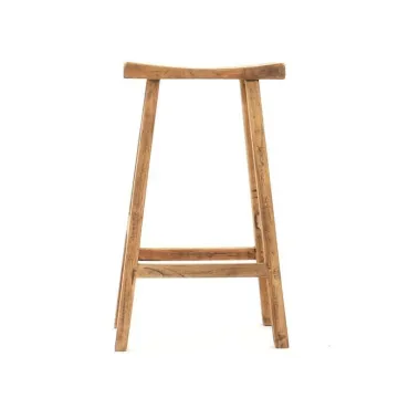 Reclaimed Teak Bar Stool