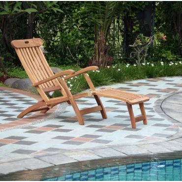 Vintage Steamer Lounger - 7