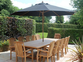 Chunky Table 3m 12 Westminster Stacking Chairs