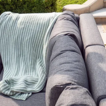 Zach Corner Aluminium Lounge Dining & Rising Table