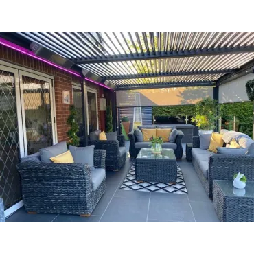 Midnight Montana Large Sofa Suite