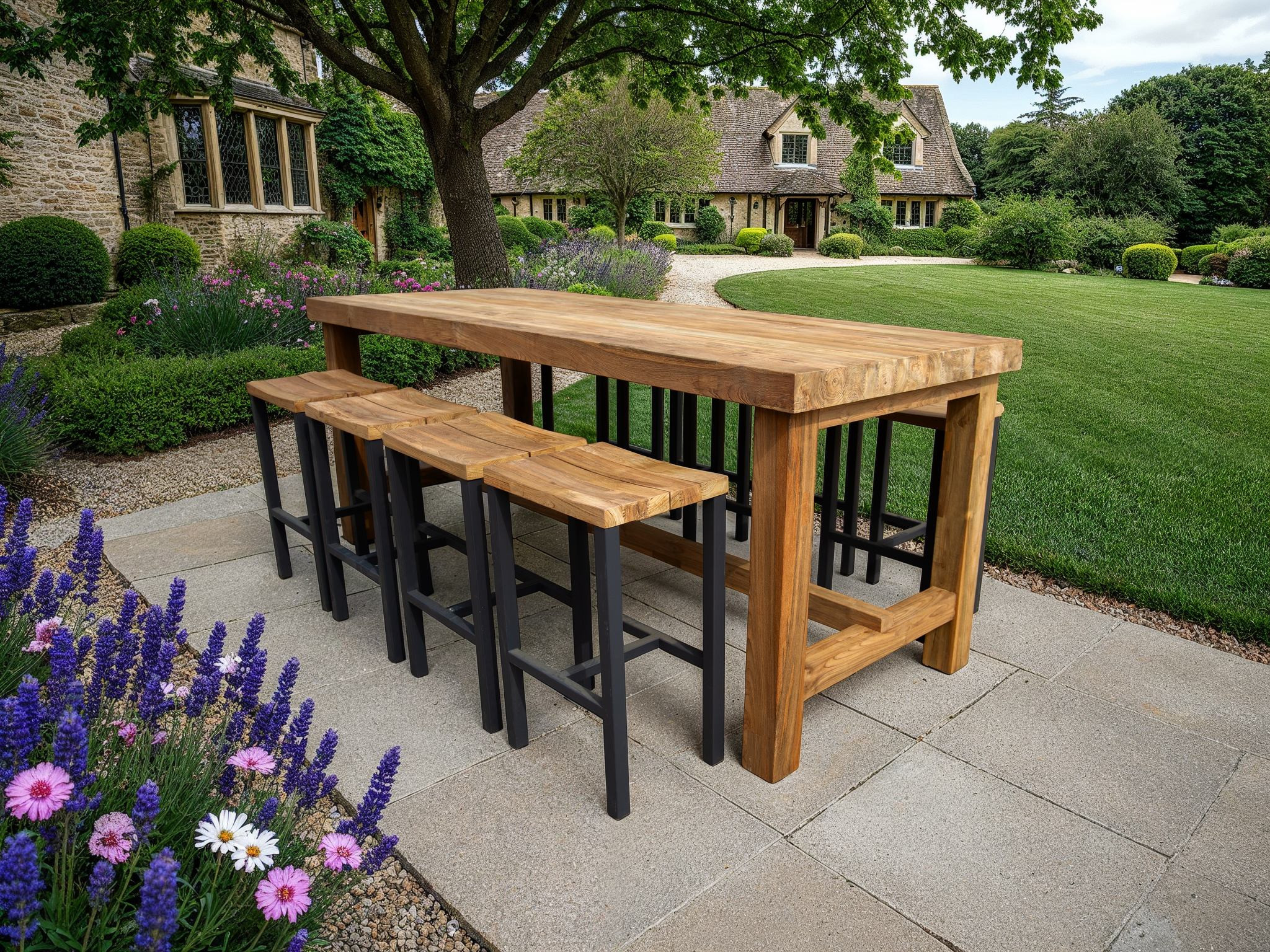 Himalayan Teak Bar Sierra Set