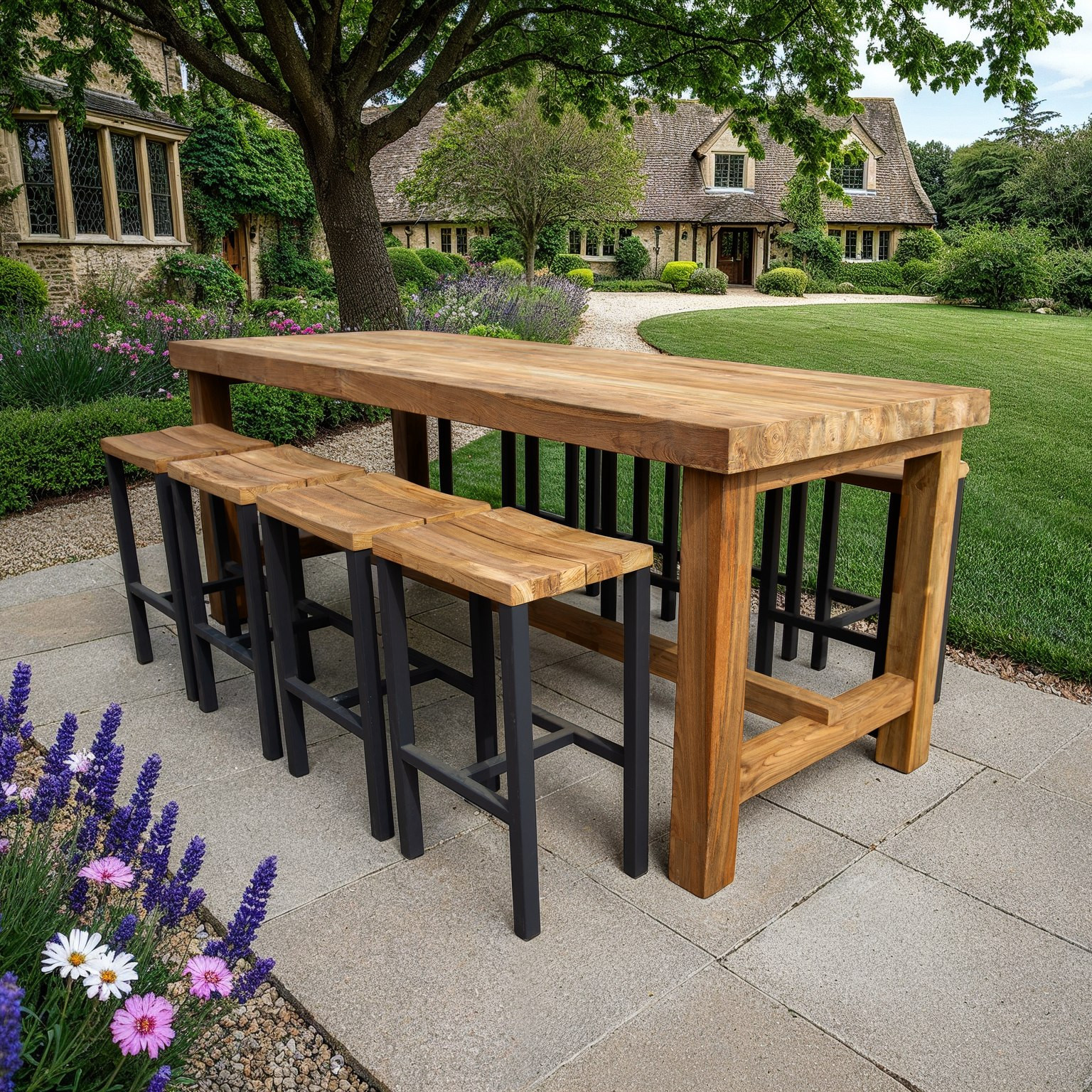 Himalayan Teak Bar Sierra Set