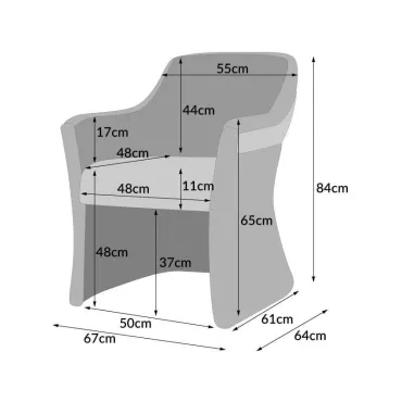 Meteor London 6 Chair Dining Set