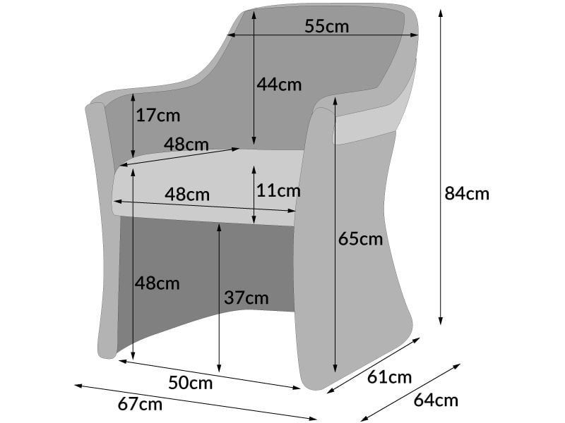 Meteor London 6 Chair Dining Set