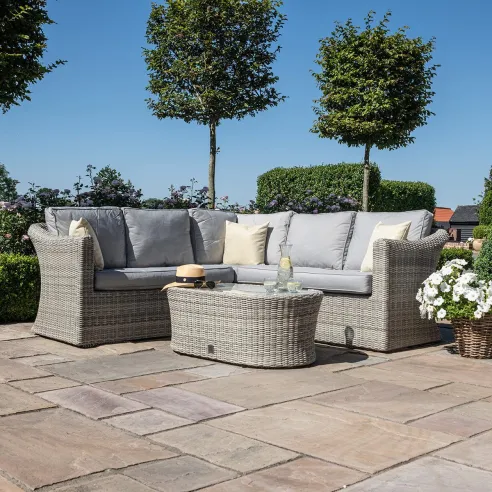Oxford Small Rattan Corner Sofa Set Oxford Small Rattan Corner Sofa Set
