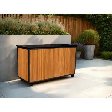 Mandalay Certified Teak Cushion Box