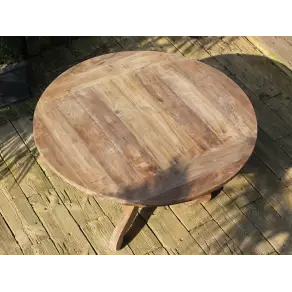 York teak Table reclaimed timber
