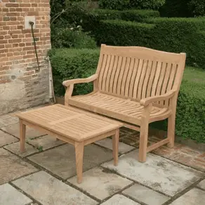 Malvern Teak Bench 120cm