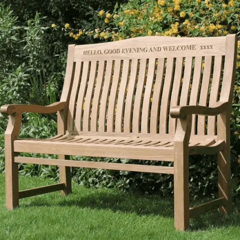 Malvern teak bench - 120cm Malvern teak bench - 120cm