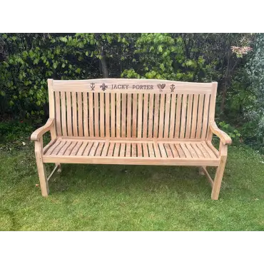 Malvern Teak Bench 120cm