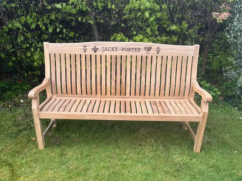Malvern Teak Bench 120cm