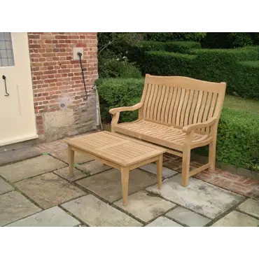 Malvern Teak Bench 120cm