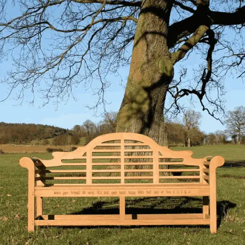 Lutyens 1.9m FSC Approved garden bench