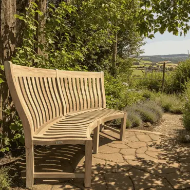 Malvern Curved Bench