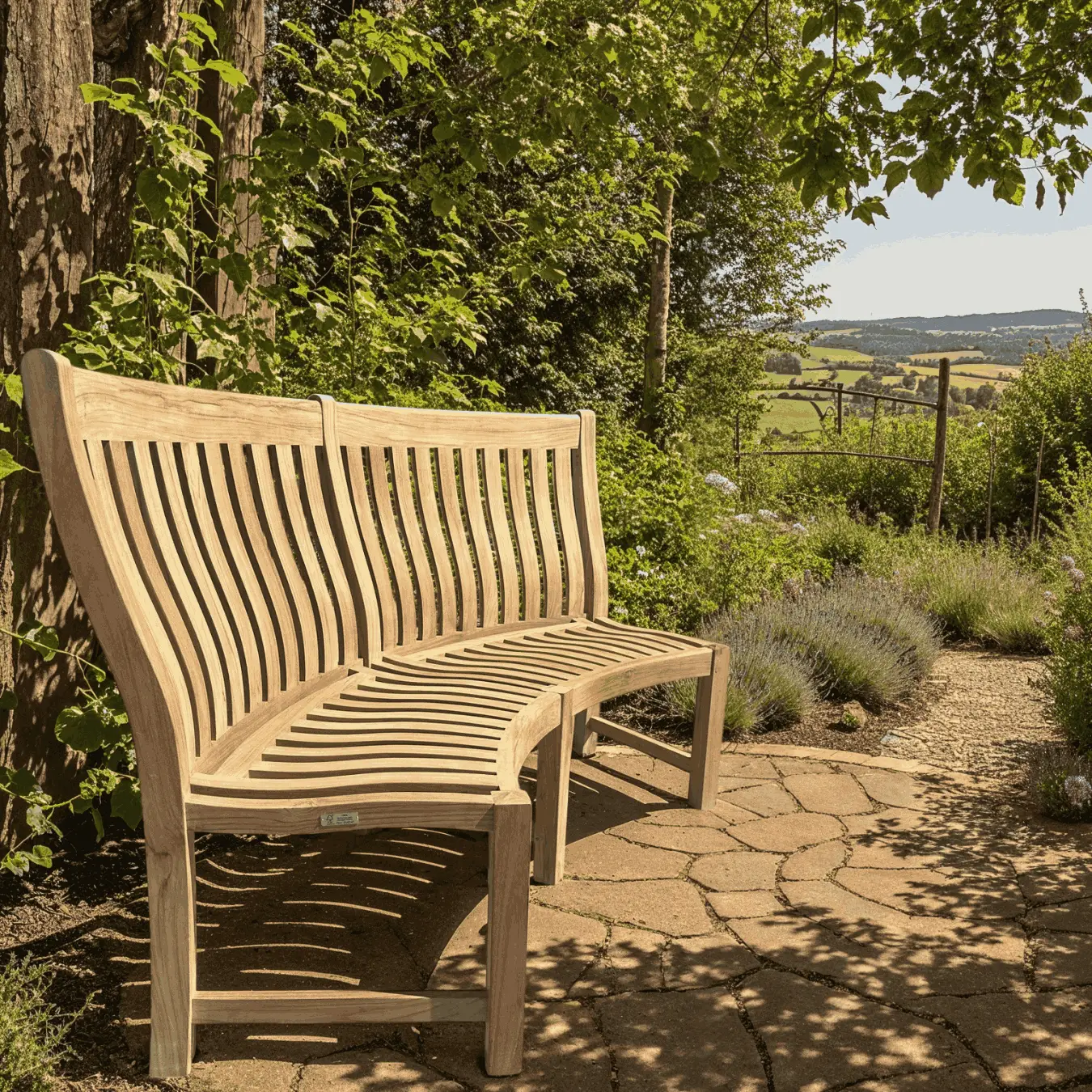Malvern Curved Bench