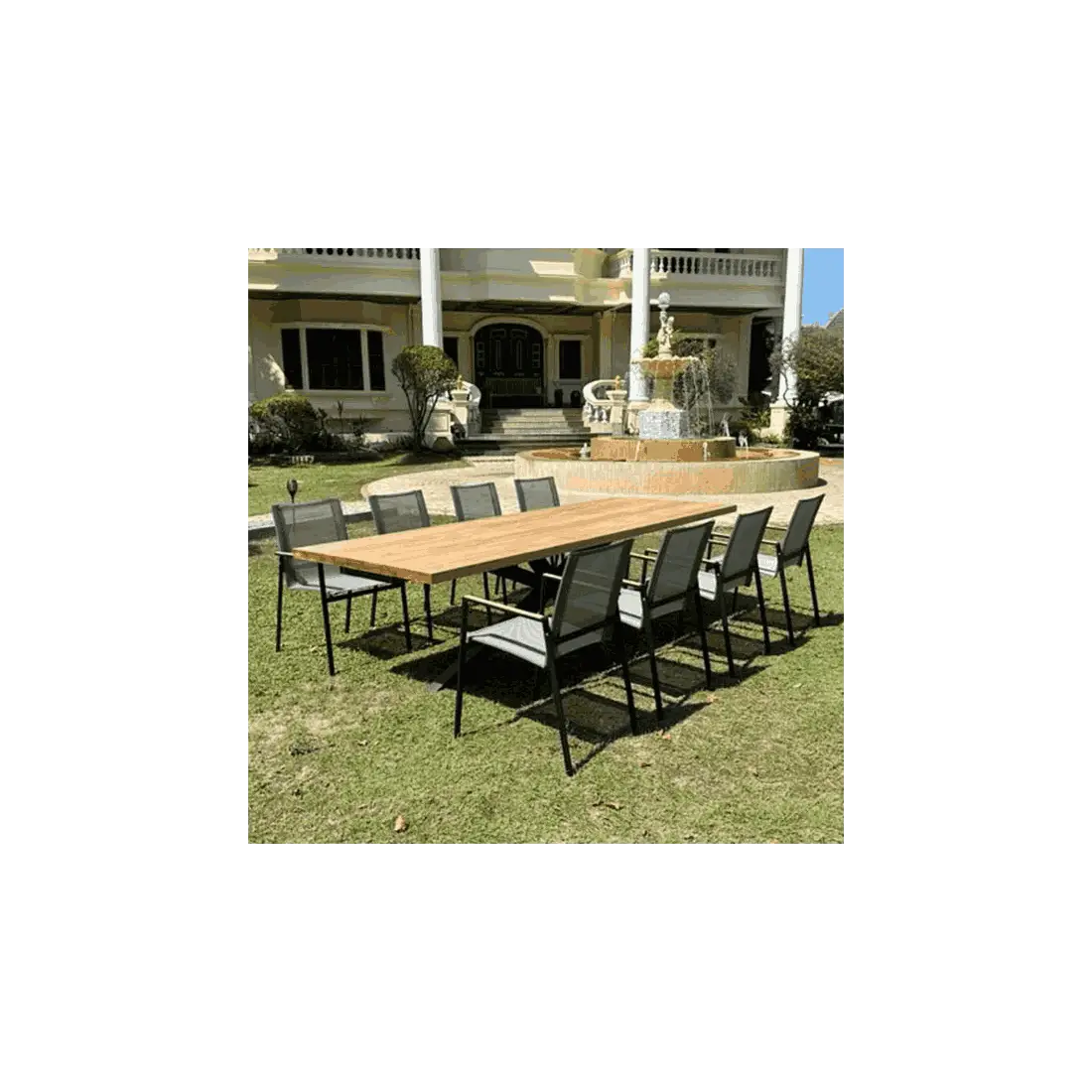 Timor Marbella 8 Chair Dining Set | Certified Teak Timor Marbella 8 Chair Dining Set | Certified Teak