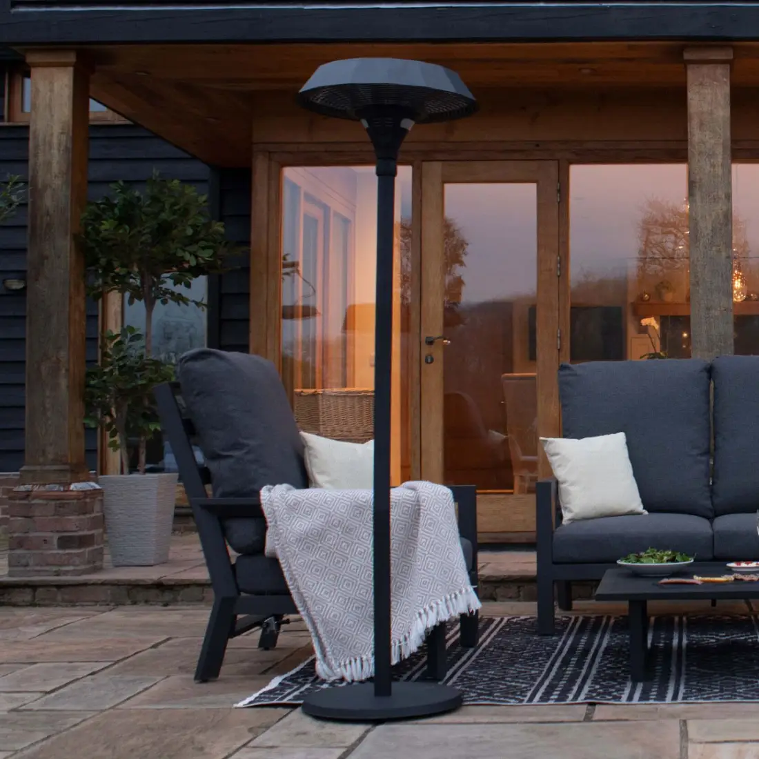 Helio Freestanding Electric Patio Heater