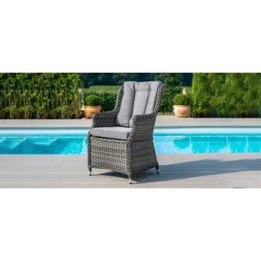 Victoria 6 Seat High Back Round Dining