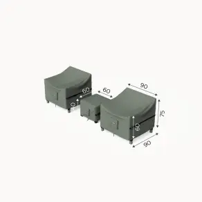 Protex Furniture Cover Pack for 3pc & 5pc Lounge Sets