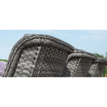 Victoria 6 Seat High Back Round Dining