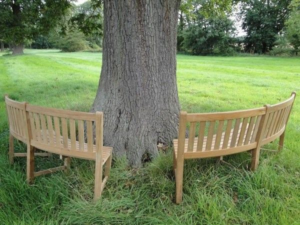 Contour Bench Certified Teak