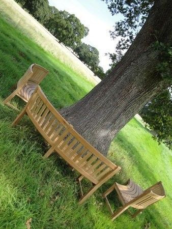 Contour Bench Certified Teak