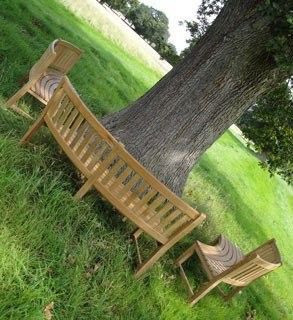 Contour Bench Certified Teak