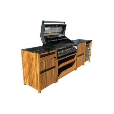 Amalfi Teak Outdoor Kitchen Set 5