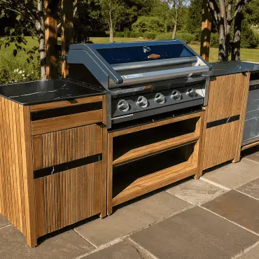 Amalfi Teak Outdoor Kitchen Set 5